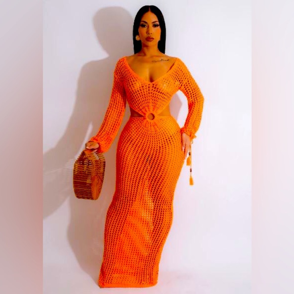 CROCHET COVER UP ONE PIECE